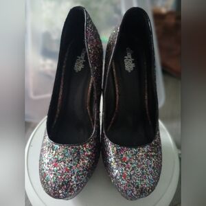 Charlotte Russe Women's Glitter Flats